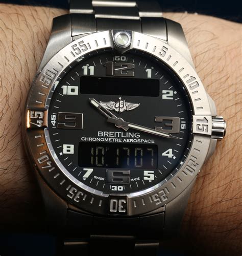 breitling aerospace evo brown dial|breitling aerospace evo review.